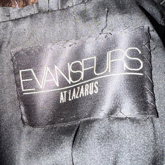 Vintage BILL BLASS for EVANSFURS at LAZARUS Full Length Mink Coat Womens Large? - Picture 11 of 12